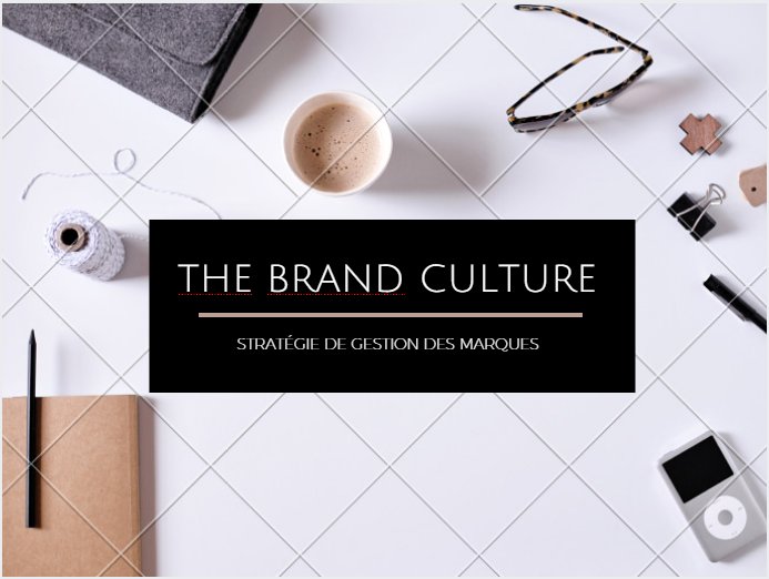« La brand culture, la stratégie de gestion des marques »