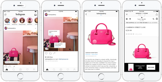 Instagram met en place la fonctionnalité d’identification de produits